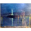 Image 2 : A FRAMED OIL ON BOARD