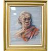 Image 1 : A FRAMED PASTEL