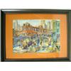 Image 1 : A FRAMED WATERCOLOR