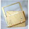Image 2 : A SHAPED WOOD COLLAGE PAPER MOUNTED ON 