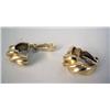 Image 2 : A 14K YELLOW GOLD SWIRL-FORM RING AND A