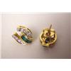 Image 2 : A PAIR OF 18K YELLOW GOLD, DIAMOND, AND