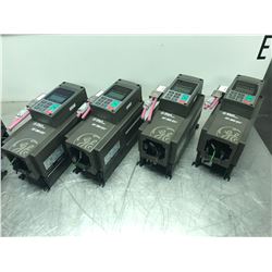 (4) FUJI ELECTRIC 6KG1143001X1B1 AF-300G11 DRIVE