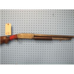 Remington model 10 pump-action 12 gauge stock cracked and taped