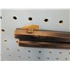 Image 9 : Marlin safety model 1893 lever action 32-40 calibre bolt through stock not original  front sight hex