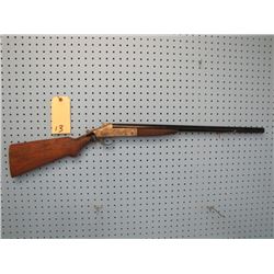 Harrington and Richardson 12 gauge single shot exposed hammer stock broke at receiver cut down to 24