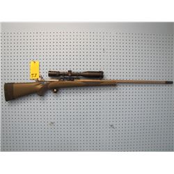 custom built Mauser action 45 70 glass beaded stainless Barrel with muzzle brake AETEC variable scop