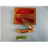 Image 1 : Case XX bulldog folding knife with presentation box blade somewhat tarnished