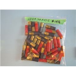 lot of 38 rounds miscellaneous 12 gauge ammo