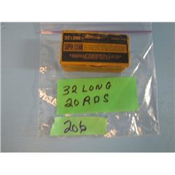 collector box Canadian Industries Limited 32 long rimfire  20 rounds