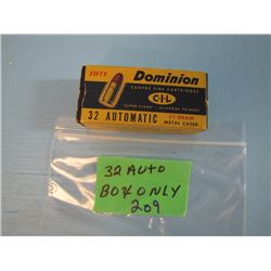 collector box only Dominion 32 automatic