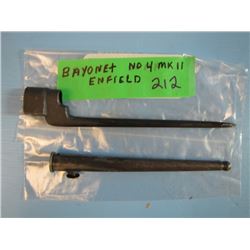 bayonet No 4 Mark 2 Enfield