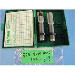 FL die set 375 H&H Mag