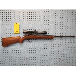 Browning arms T bolt 22 long rifle bolt action clip Nikko Stirling 4 x 32 scope made in Belgium