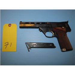 restricted – hi standard the Victor 22 long rifle semi automatic military vent rib two clips