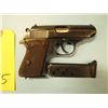 Image 3 : prohibited - - Walther PPK semi automatic double action two clips 7.65 mm German World War II issue 