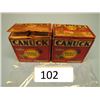 Image 1 : lot of two boxes Canuck 12 gauge shotgun shells water damage