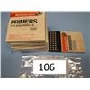 Image 1 : lot of approximately 700 W 209 shotshell primers + 30 large rifle 4 Magnum primers
