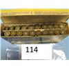 Image 1 : box with 12 rounds live 30/30 ammo and 8 brass