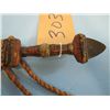 Image 2 : Sahara desert region dagger and Scabbard blade tip on handle braided hanger
