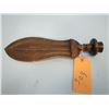 Image 1 : large hand worked in decorated dagger Kuba tribe Congo