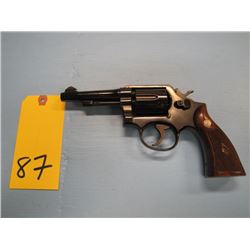 PROHIBITED... Smith & Wesson model 10 - 5 six shot revolver 38 Smith & Wesson special ctg double act