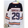 Image 1 : NEW #29 DRAISAITL OILERS WHITE JERSEY