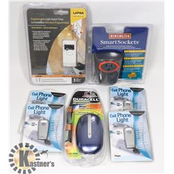 NEW ITEMS SMART SOCKETS, PROGRAMMABLE