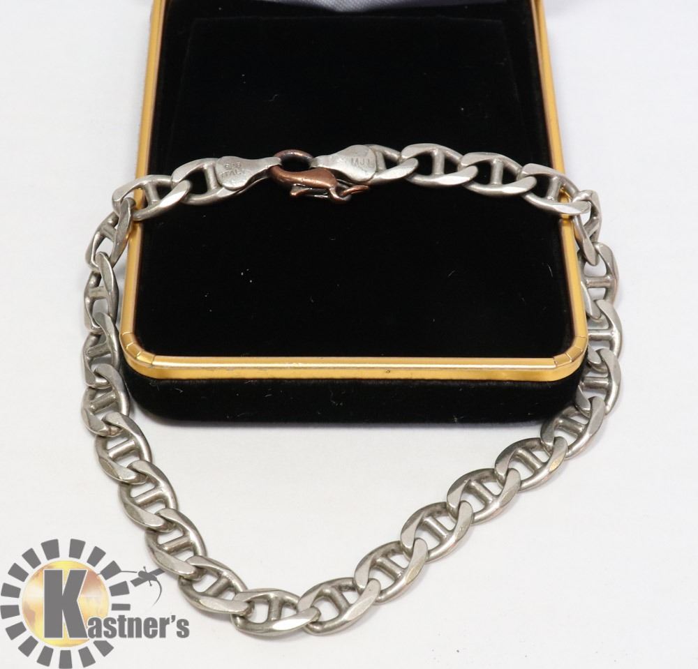 .925 STAMPED ITALY SILVER BRACELET