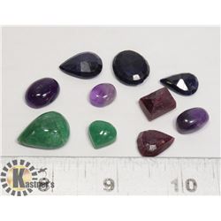 #41-SAPPHIRE/EMERALD/RUBY/AMETHYST 113.5ct