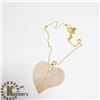 Image 3 : NATURAL LEAF 20" NECKLACE