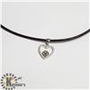 Image 2 : SILVER CZ 18" NECKLACE