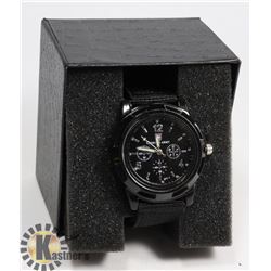 NEW GENIUS ARMY WATCH BLACK ON BLACK