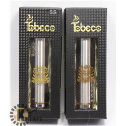 PAIR OF TOBECCO MECHANICAL MODS