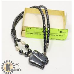 HEMATITE ELEPHANT NECKLACE