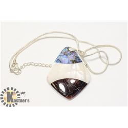 ABALONE AND SHELL NECKLACE