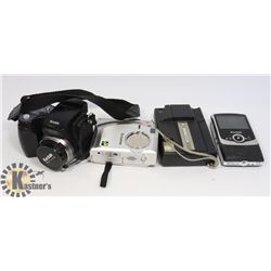 LOT OF CAMERAS ( AS - IS - ALL WORK AND 1 NEEDS A