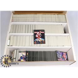 LARGE BOX  MISC EARLY 90'S NHL HOCKEY