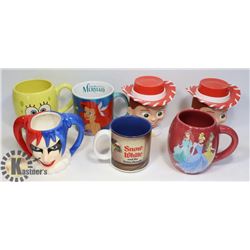 MISCELLANEOUS DISNEY MUGS