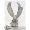 Image 1 : HEAVY EAGLE STATUE METAL CAN BE PAINTED