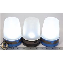 LOT OF 3 EDDIE BAUER ROMANTIC TABLE LIGHTS