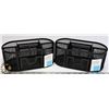 Image 1 : CASE OF 2 METAL DESK ORGANIZERS