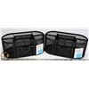 Image 1 : CASE OF 2 METAL DESK ORGANIZERS