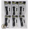 Image 1 : CASE OF 6 FIX IT LED FLASHLIGHTS WITH LASER AND