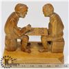 Image 1 : VINTAGE 2 HANDCRAVED MEN PLAYING