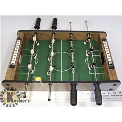 TOP FOOSBALL TABLE AND SOFT BALL