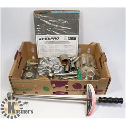 FLAT OF ASSORTED TOOLS INCLUDING ASSORTED