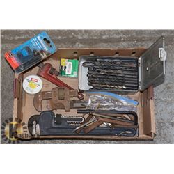 FLAT OF ASSORTED TOOLS