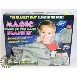 NEW MAGIC GLOW IN THE DARK STARRY SKY BLANKET