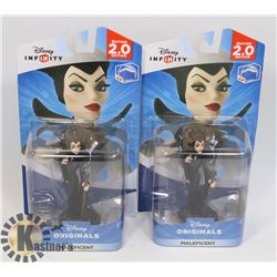 2 PC DISNEY INFINITY LOT NIB (2X MALEFICENT)